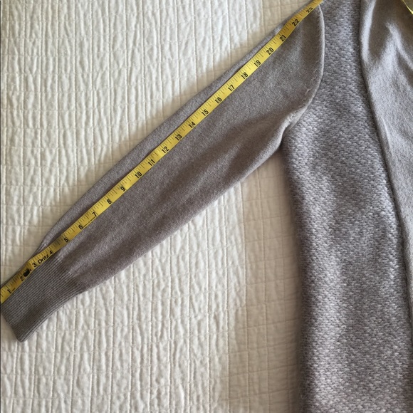 Peserico Tricot cashmere mix beige cardigan - Picture 8 of 8